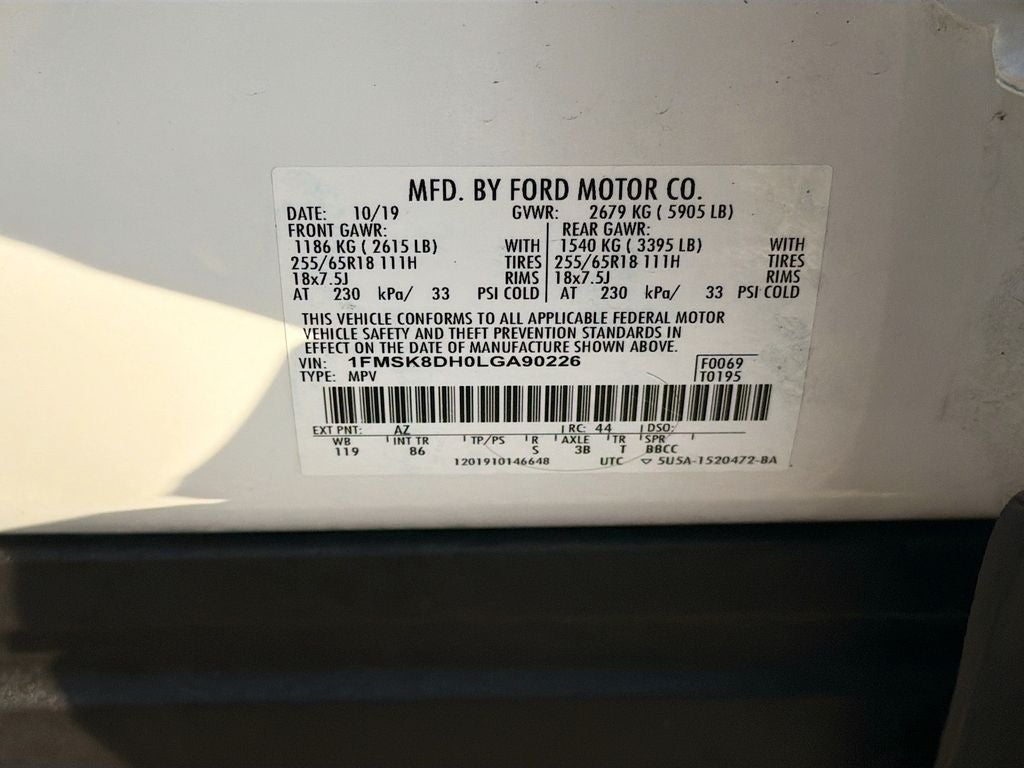 2020 Ford Explorer XLT