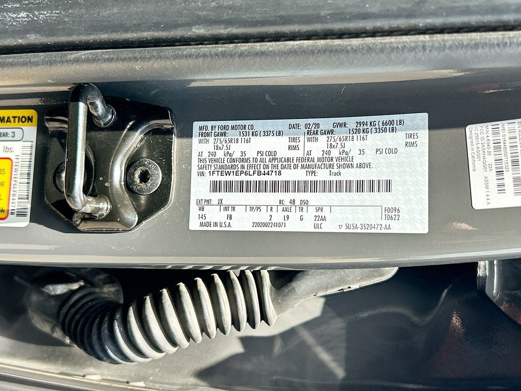 2020 Ford F-150 XLT
