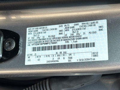 2021 Ford F-150 XLT