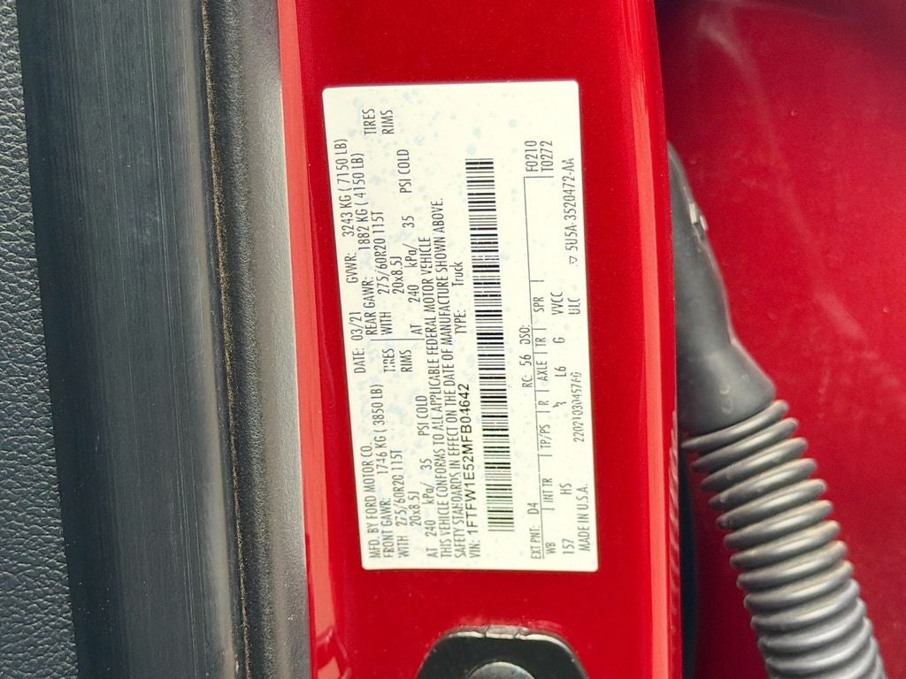 2021 Ford F-150 LARIAT