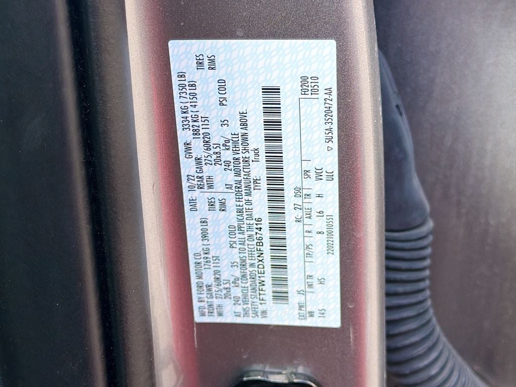 2022 Ford F-150 Lariat