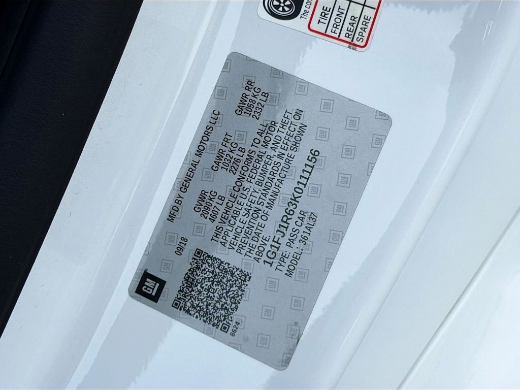 2019 Chevrolet Camaro ZL1