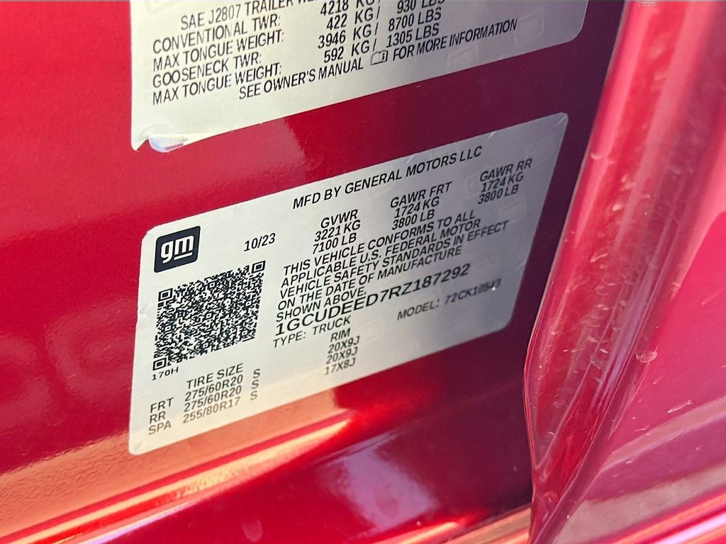 2024 Chevrolet Silverado 1500 4WD Crew Cab Short Bed RST