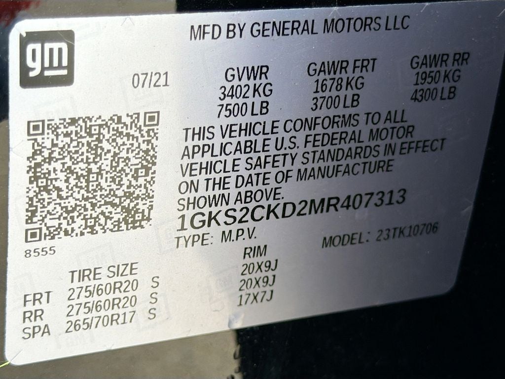 2021 GMC Yukon 4WD AT4