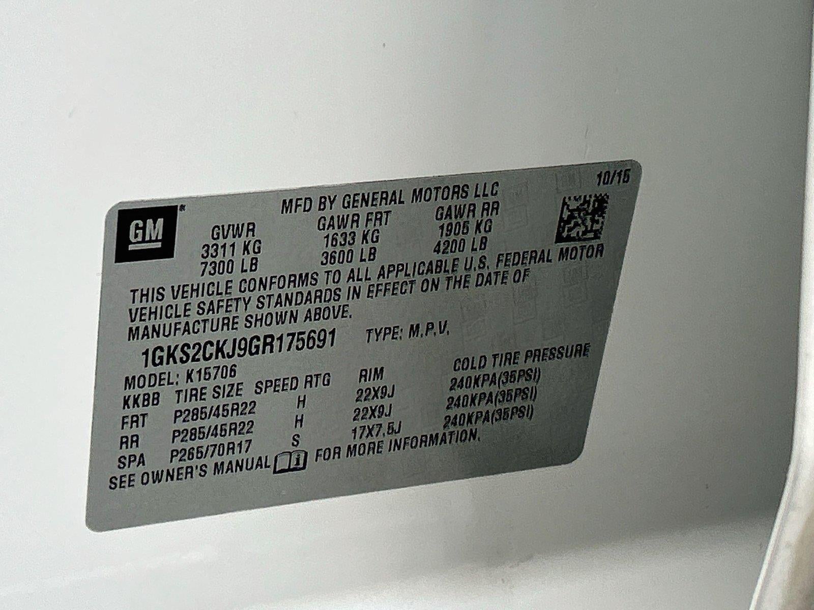 2016 GMC Yukon Denali