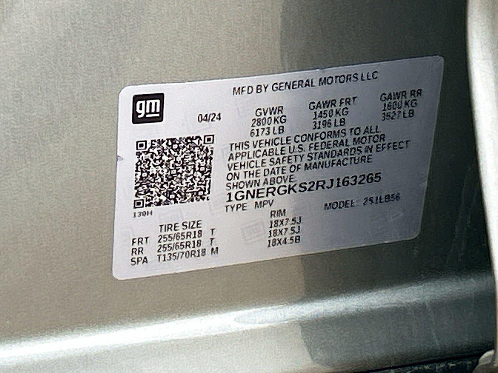 2024 Chevrolet Traverse FWD LT