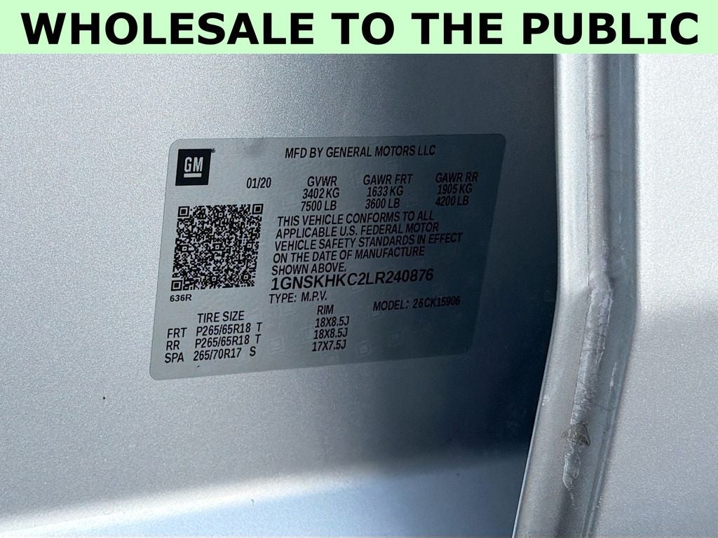 2020 Chevrolet Suburban 4WD LT