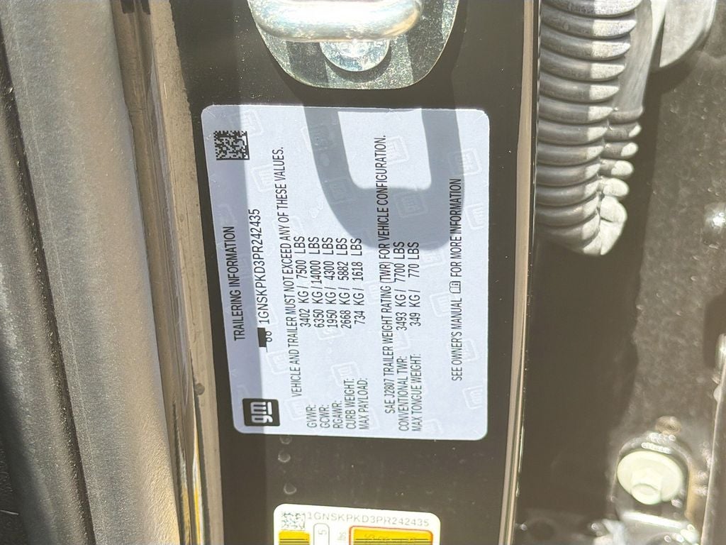 2023 Chevrolet Tahoe 4WD Z71