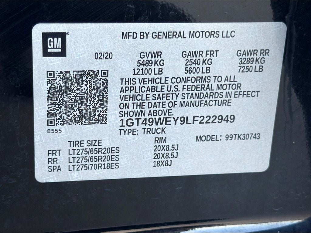 2020 GMC Sierra 3500HD 4WD Crew Cab Standard Bed Denali