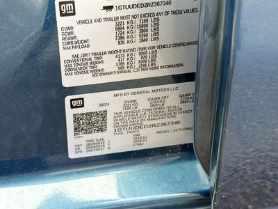 2024 GMC Sierra 1500 4WD Crew Cab Short Box SLT