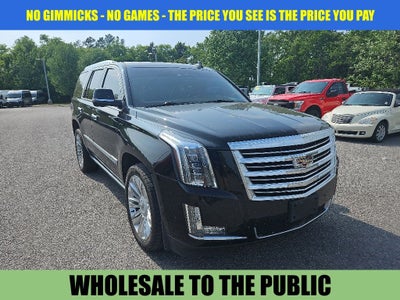 2017 Cadillac Escalade Platinum Edition