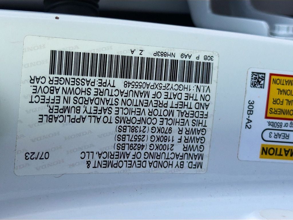 2023 Honda Accord Hybrid Sport