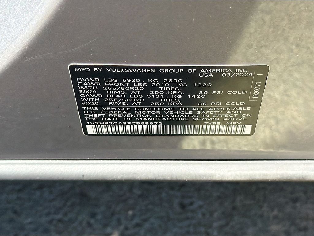 2024 Volkswagen Atlas 2.0T SE w/Technology