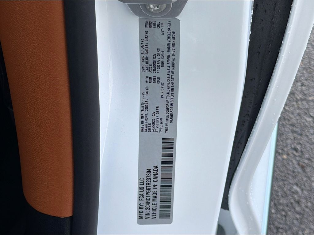 2026 Chrysler Pacifica PACIFICA PINNACLE