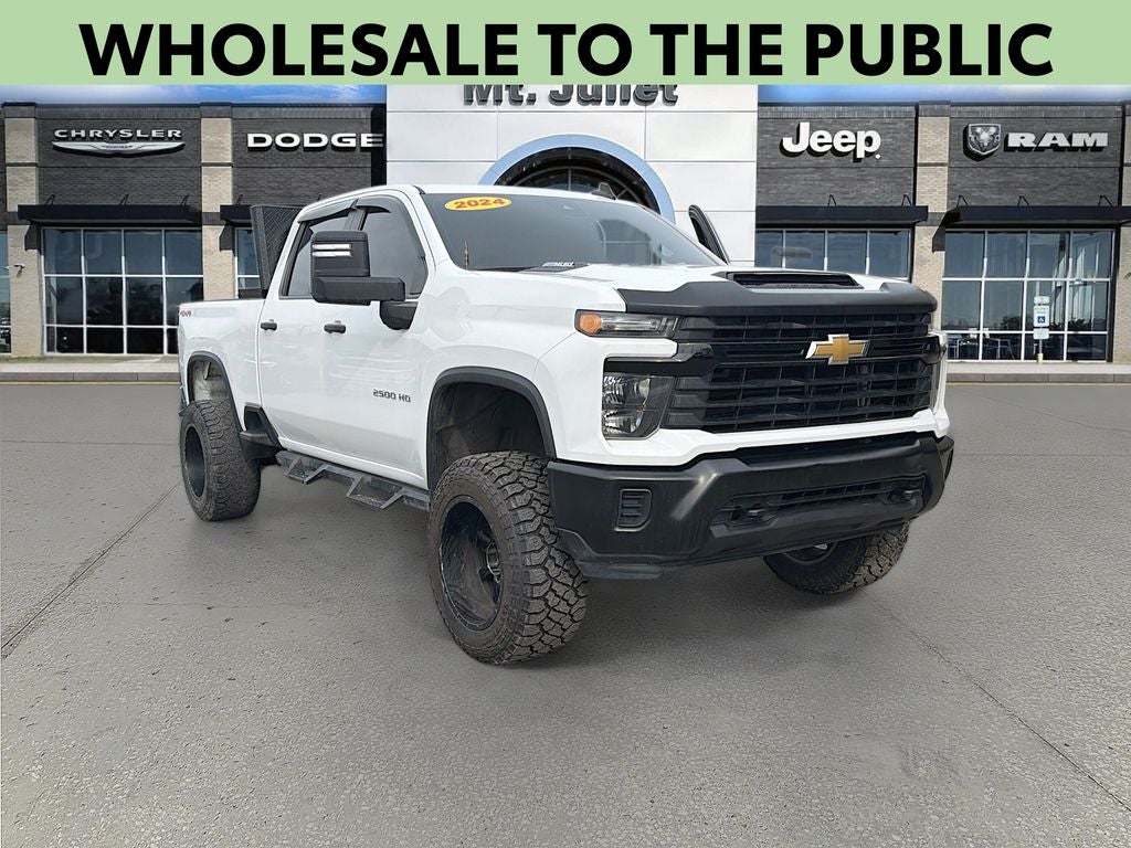 2024 Chevrolet Silverado 2500HD 4WD Crew Cab Standard Bed Work Truck