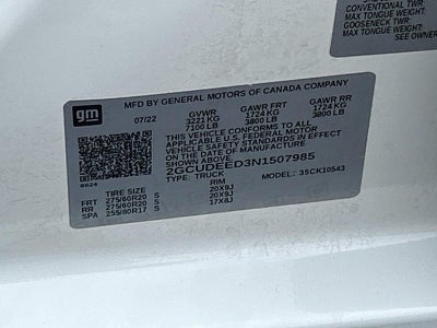 2022 Chevrolet Silverado 1500 4WD Crew Cab Short Bed RST