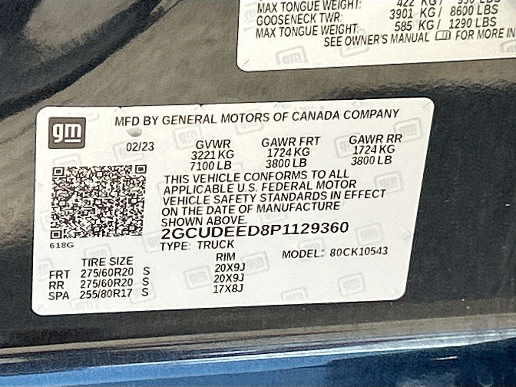 2023 Chevrolet Silverado 1500 4WD Crew Cab Short Bed RST