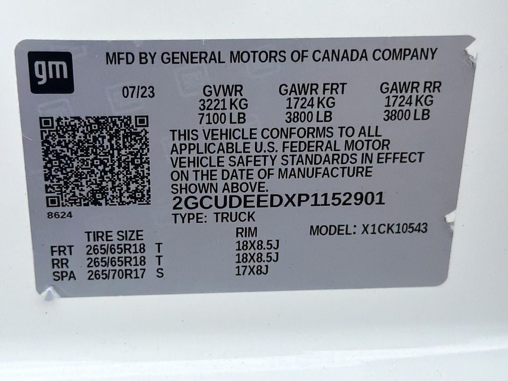 2023 Chevrolet Silverado 1500 4WD Crew Cab Short Bed RST