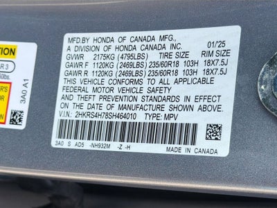 2025 Honda CR-V EX-L AWD