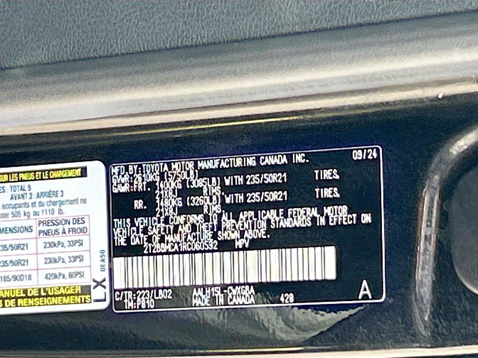 2024 Lexus RX 350h Premium Plus