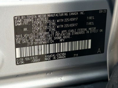 2023 Toyota RAV4 LE