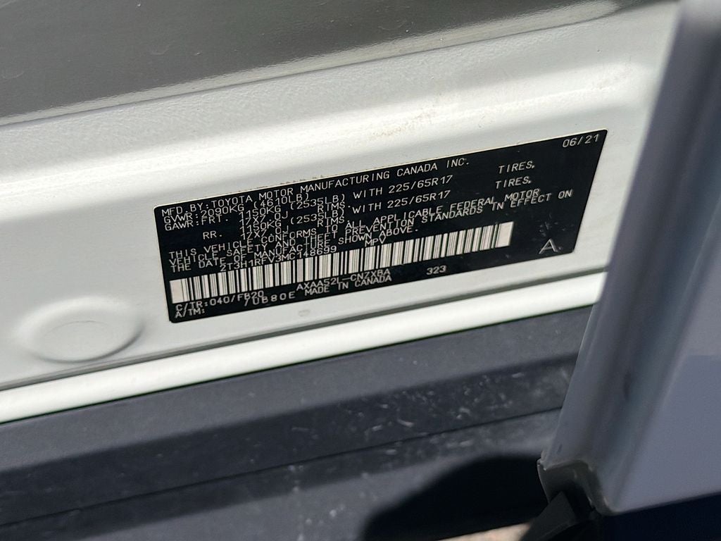 2021 Toyota RAV4 LE