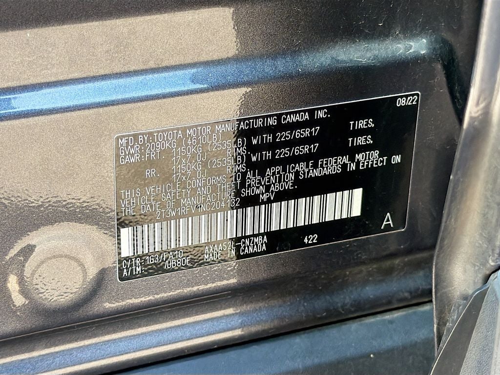 2022 Toyota RAV4 XLE