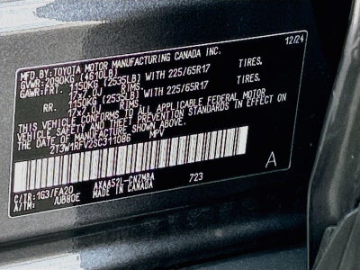 2025 Toyota RAV4 XLE