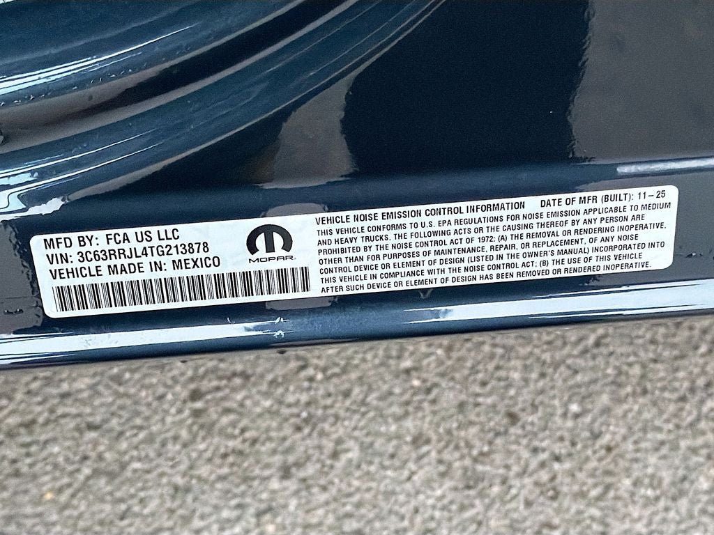 2026 RAM Ram 3500 RAM 3500 LARAMIE CREW CAB 4X4 8' BOX