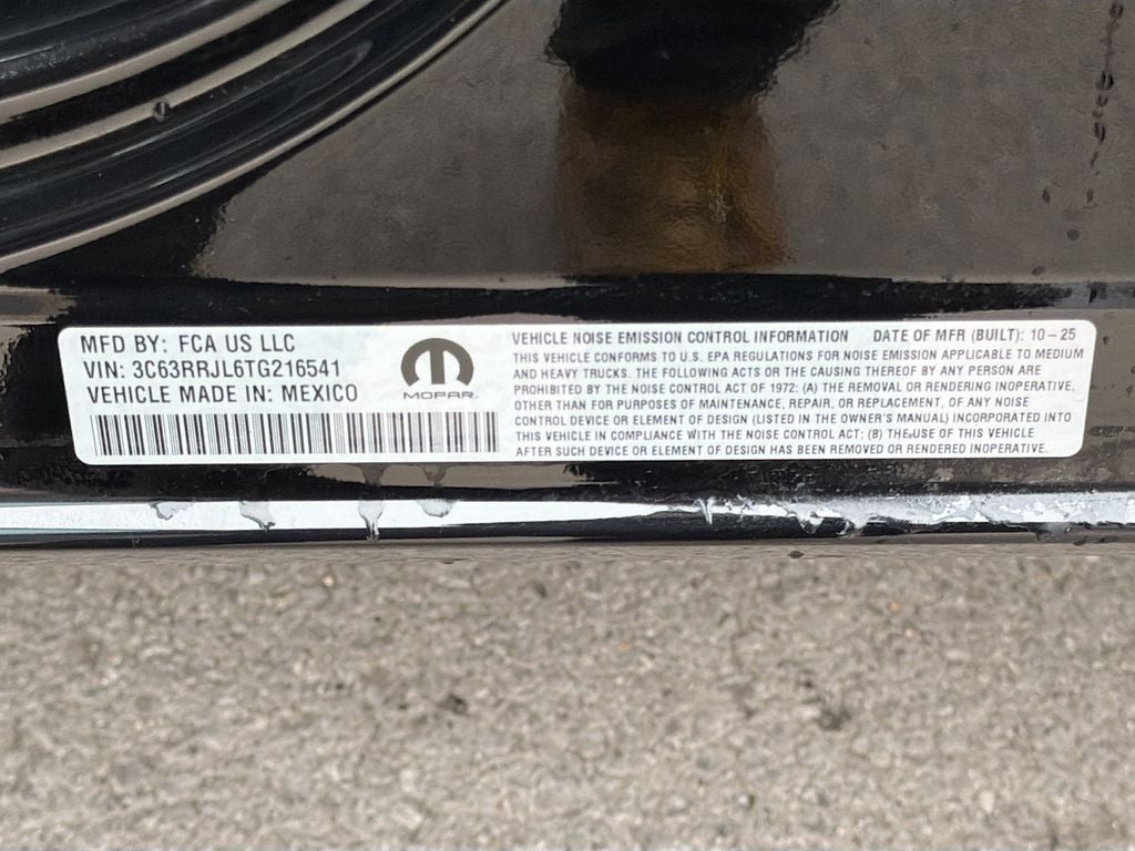 2026 RAM Ram 3500 RAM 3500 LARAMIE CREW CAB 4X4 8' BOX