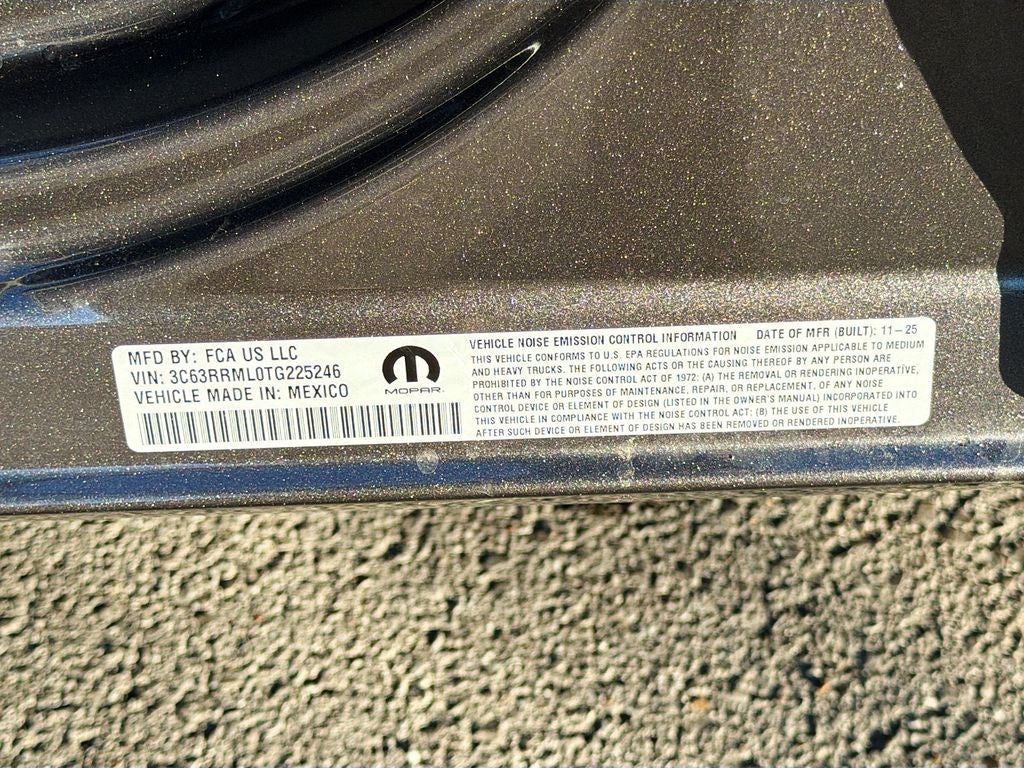 2026 RAM Ram 3500 RAM 3500 LARAMIE MEGA CAB 4X4 6'4' BOX