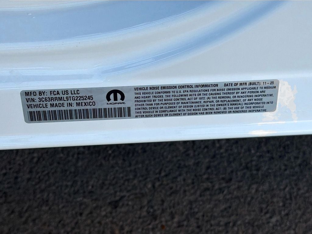 2026 RAM Ram 3500 RAM 3500 LARAMIE MEGA CAB 4X4 6'4' BOX