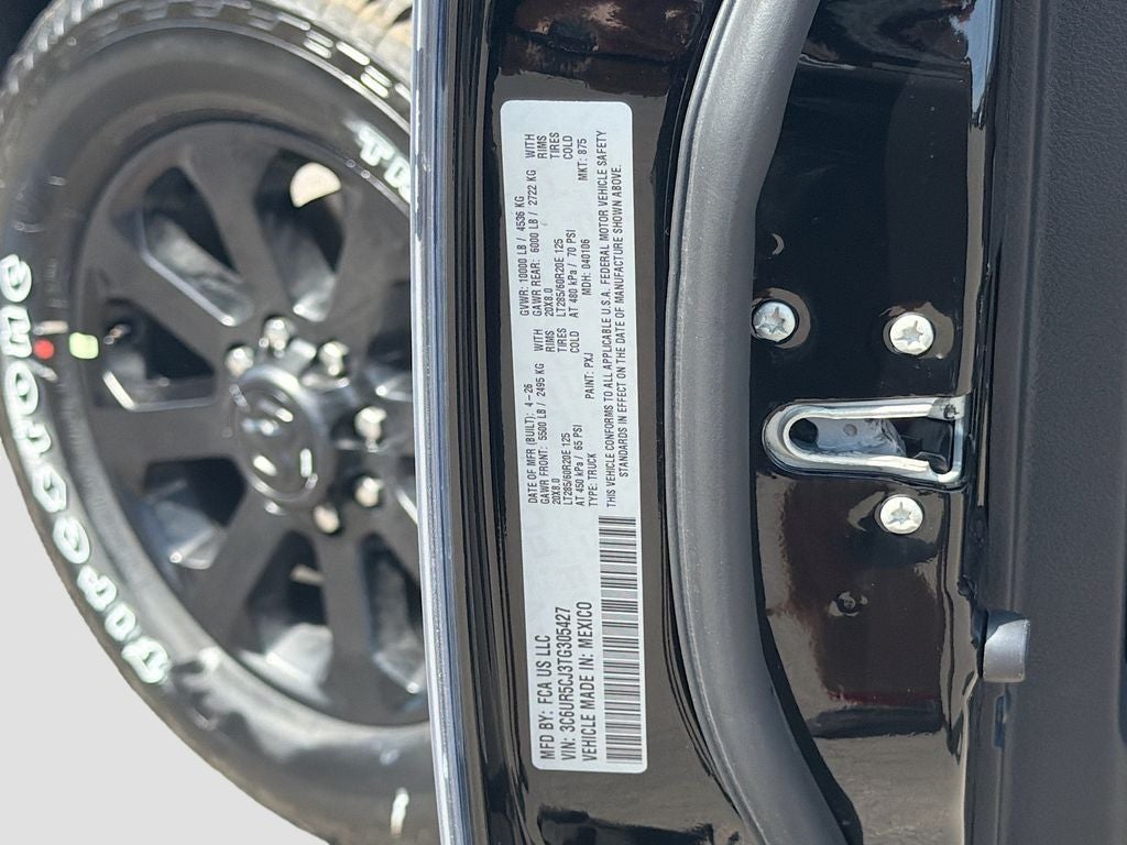 2026 RAM Ram 2500 RAM 2500 BLACK EXPRESS CREW CAB 4X4 6'4' BOX