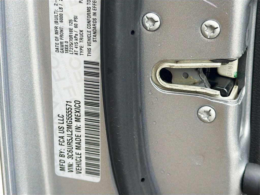 2021 RAM 2500 Big Horn Crew Cab 4x4 8' Box