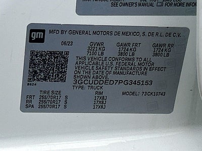 2023 Chevrolet Silverado 1500 4WD Crew Cab Standard Bed LT