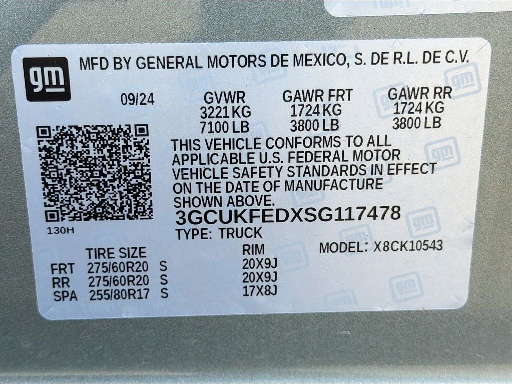 2025 Chevrolet Silverado 1500 4WD Crew Cab Short Bed LT Trail Boss