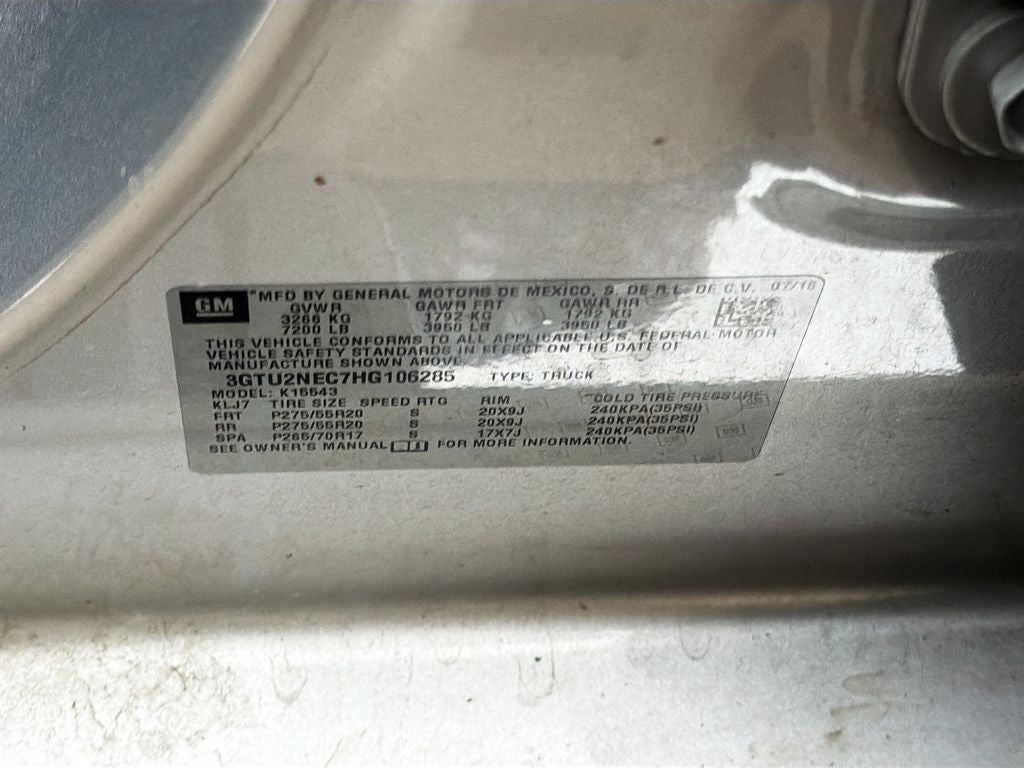 2017 GMC Sierra 1500 SLT