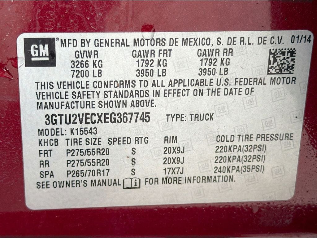 2014 GMC Sierra 1500 SLT