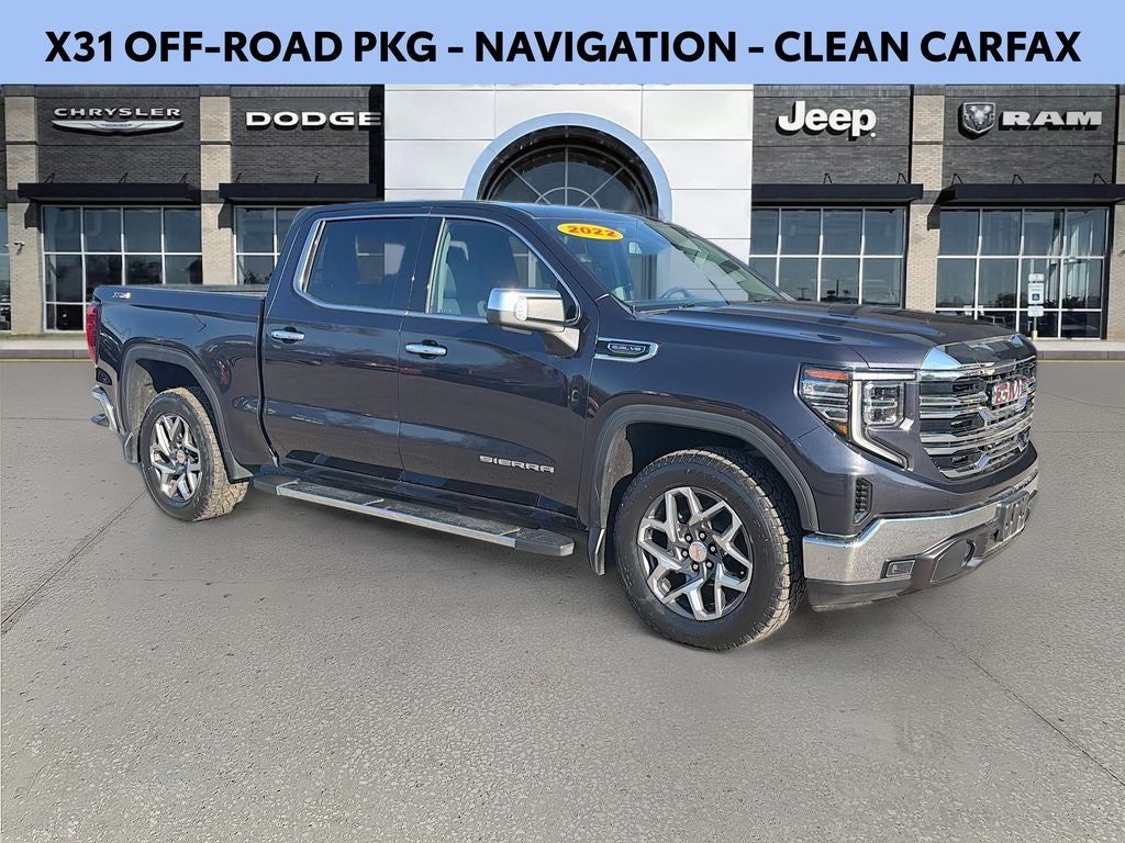 2022 GMC Sierra 1500 4WD Crew Cab Short Box SLT