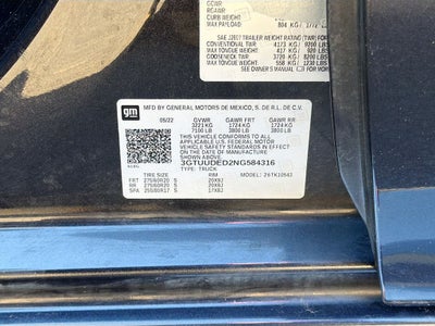 2022 GMC Sierra 1500 4WD Crew Cab Short Box SLT