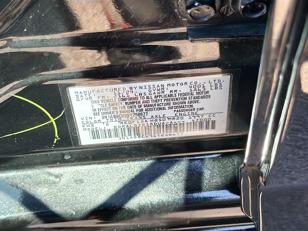 2025 Nissan Sentra SV