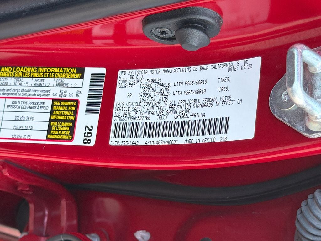 2022 Toyota Tacoma Limited