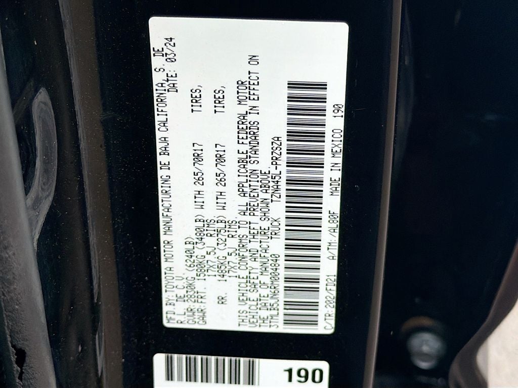 2024 Toyota Tacoma TRD Off-Road