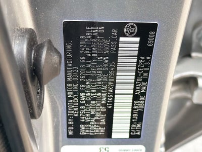 2023 Toyota Camry XSE