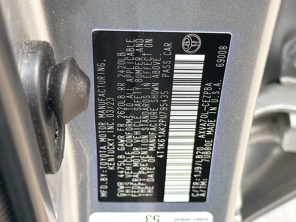 2023 Toyota Camry XSE