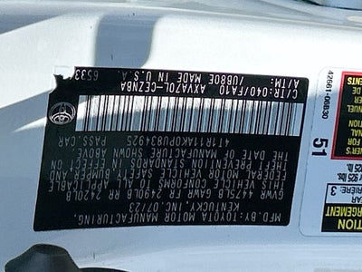 2023 Toyota Camry LE