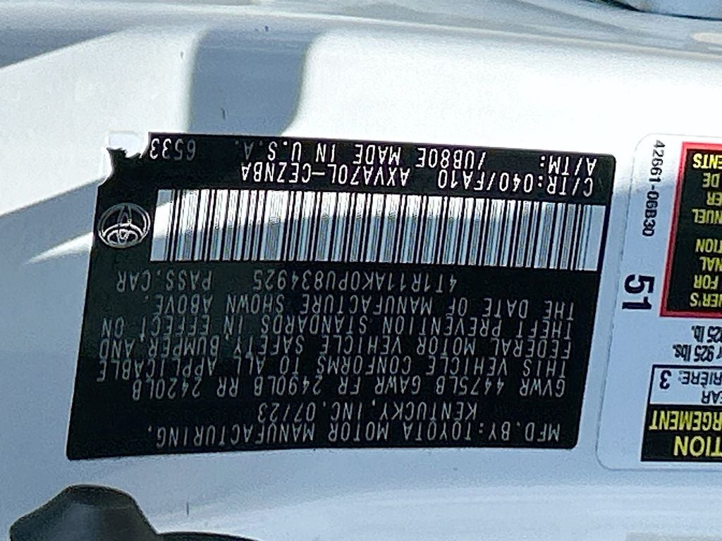 2023 Toyota Camry LE