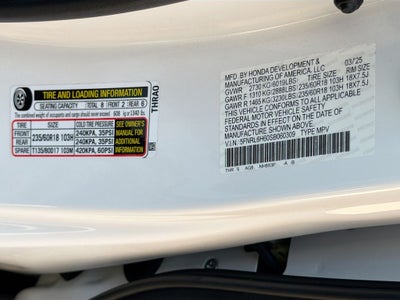 2025 Honda Odyssey EX-L