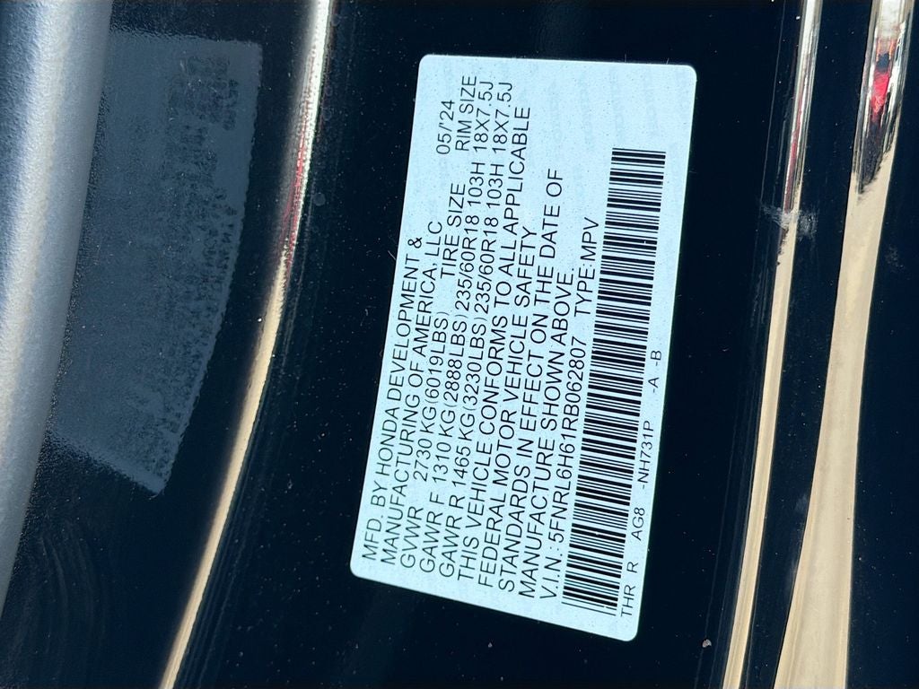 2024 Honda Odyssey EX-L