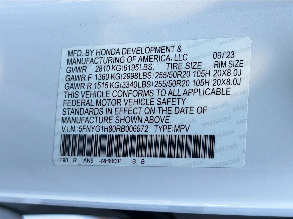 2024 Honda Pilot Elite